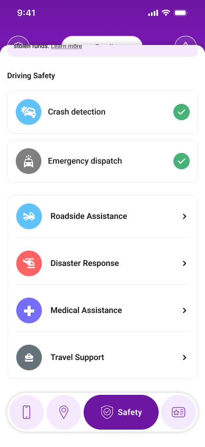 Driving Safety Features